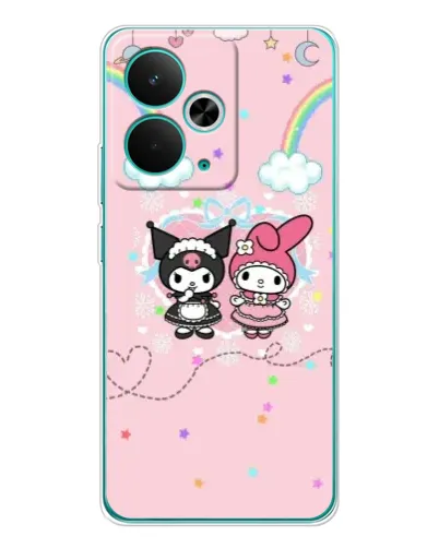 Чехол для Realme 15 с картинкой «My Melody и Kuromi»