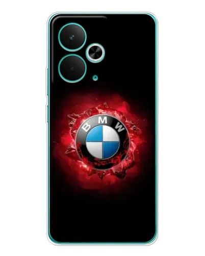 Чехол для Realme 15 с картинкой «Логотип BMW — вспышка»