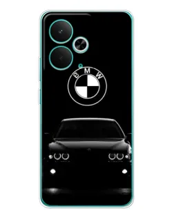 Чехол для Realme 15 с картинкой «BMW — взгляд из темноты»
