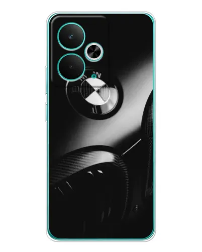 Чехол для Realme 15 с картинкой «Эмблема BMW — макро»