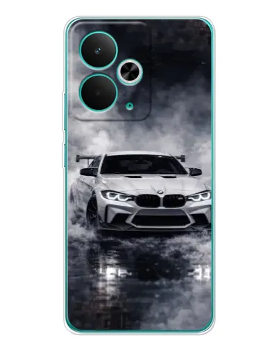Чехол для Realme 15 с картинкой «BMW сквозь туман»