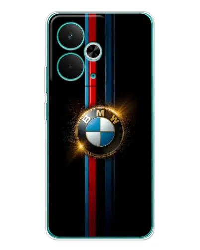 Чехол для Realme 15 с картинкой «BMW M-Power неон»