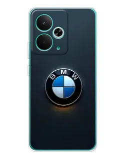 Чехол для Realme 15 с картинкой «Логотип BMW — минимализм»