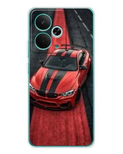 Чехол для Realme 15 с картинкой «BMW на красной дорожке»