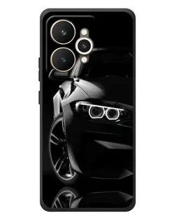 Чехол для Realme 15 с картинкой «Черная BMW — профиль» Чехол для Realme 15 с картинкой «Черная BMW — профиль»