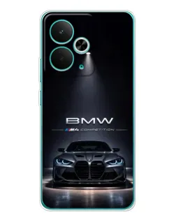 Чехол для Realme 15 с картинкой «BMW сквозь ночной город» Чехол для Realme 15 с картинкой «BMW сквозь ночной город»