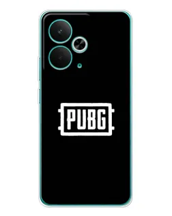 Чехол для Realme 15 с картинкой «Лого BMW — металлический блеск»