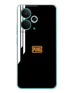 Чехол для Realme 15 с картинкой «PUBG — вертикальные линии»