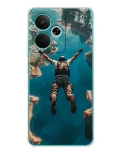 Чехол для Realme 15 с картинкой «PUBG — свободное падение»