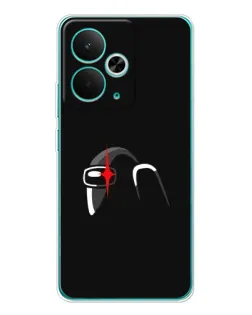 Чехол для Realme 15 с картинкой «Among Us шлем»