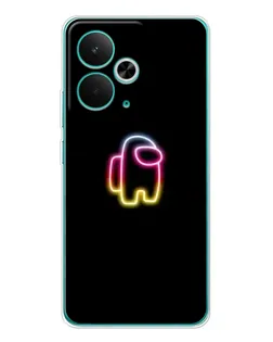 Чехол для Realme 15 с картинкой «Among Us градиент»