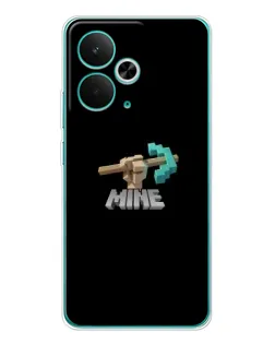 Чехол для Realme 15 с картинкой «Алмазная кирка»