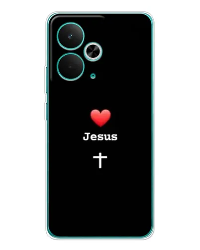 Чехол для Realme 15 с картинкой «Сердце - Jesus» Чехол для Realme 15 с картинкой «Сердце - Jesus»