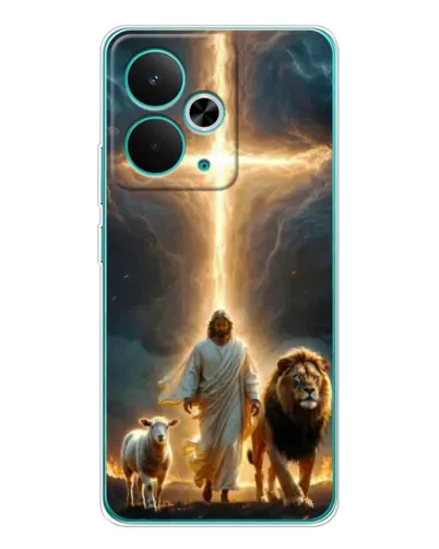 Чехол для Realme 15 с картинкой «Лев Иуды и Свет» Чехол для Realme 15 с картинкой «Лев Иуды и Свет»
