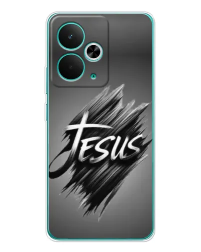 Чехол для Realme 15 с картинкой «Надпись Jesus Graffiti» Чехол для Realme 15 с картинкой «Надпись Jesus Graffiti»