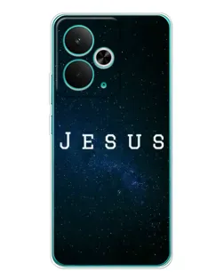 Чехол для Realme 15 с картинкой «Звездное небо Jesus»