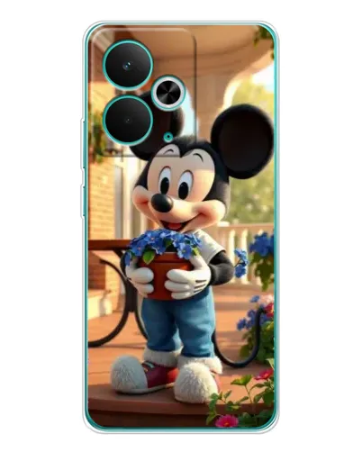 Чехол для Realme 15 с картинкой «Микки садовод» Чехол для Realme 15 с картинкой «Микки садовод»