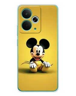 Чехол для Realme 15 с картинкой «Микки на желтом»