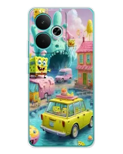 Чехол для Realme 15 с картинкой «Монстр-трак приключения»