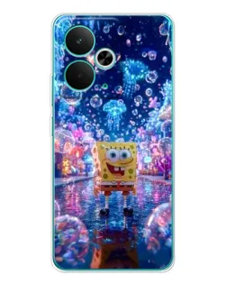 Чехол для Realme 15 с картинкой «Неоновый океан»