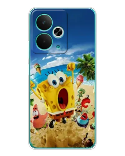 Чехол для Realme 15 с картинкой «Развлечения на пляже»