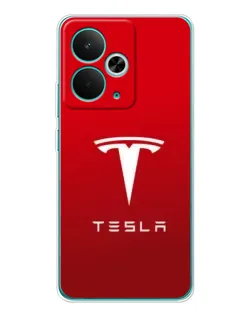Чохол для Realme 15 з картинкою «Tesla Red Classic»
