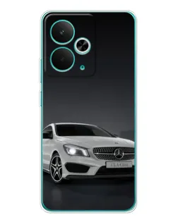 Чохол для Realme 15 з картинкою «Mercedes AMG GT Silver»