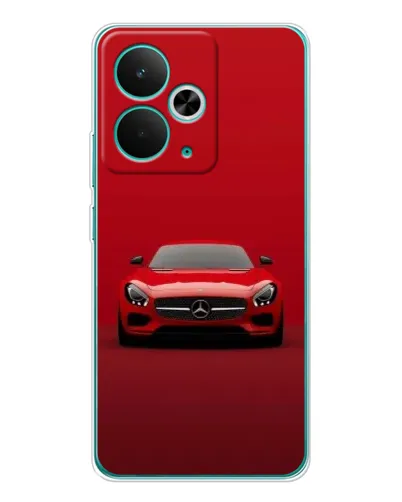 Чехол для Realme 15 с картинкой «Красный Mercedes AMG»