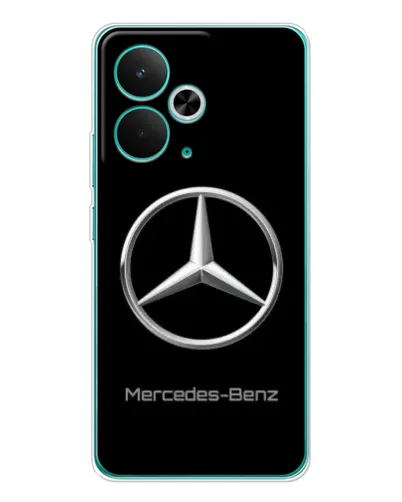 Чехол для Realme 15 с картинкой «Mercedes Silver Logo»