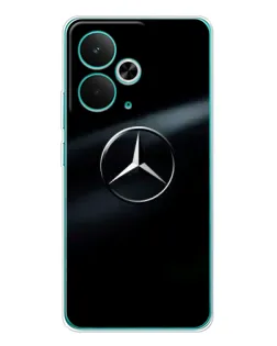 Чехол для Realme 15 с картинкой «Mercedes на металле» Чехол для Realme 15 с картинкой «Mercedes на металле»
