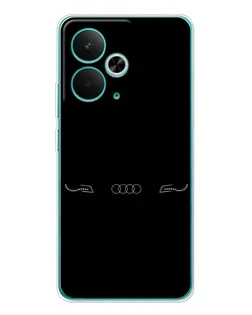 Чохол для Realme 15 з картинкою «Audi — світловий підпис»