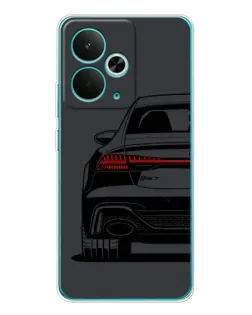 Чехол для Realme 15 с картинкой «Задняя часть Audi — арт»
