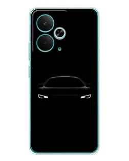Чехол для Realme 15 с картинкой «Взгляд Audi в темноте»