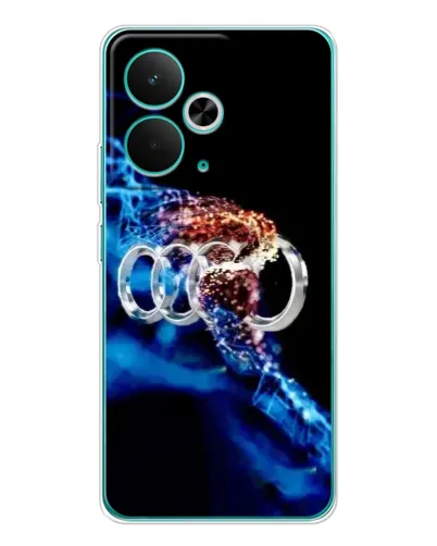 Чехол для Realme 15 с картинкой «Энергия лого Audi»