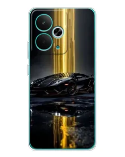 Чохол для Realme 15 з картинкою «Нічний Lamborghini драйв»