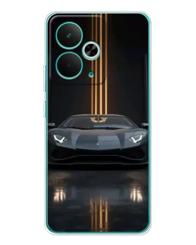 Чехол для Realme 15 с картинкой «Lamborghini золотые линии» Чехол для Realme 15 с картинкой «Lamborghini золотые линии»