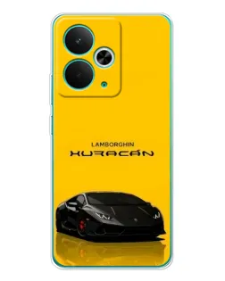 Чехол для Realme 15 с картинкой «Lamborghini Huracan черный»