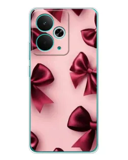 Чехол для Realme 15 с картинкой «Бордовый атлас»