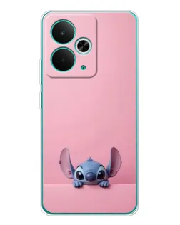 Чехол для Realme 15 с картинкой «Stitch выглядывает»