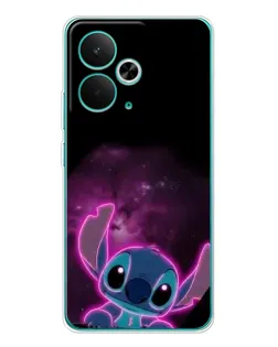 Чехол для Realme 15 с картинкой «Неоновый Stitch»