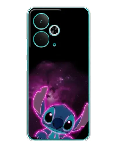 Чехол для Realme 15 с картинкой «Неоновый Stitch»