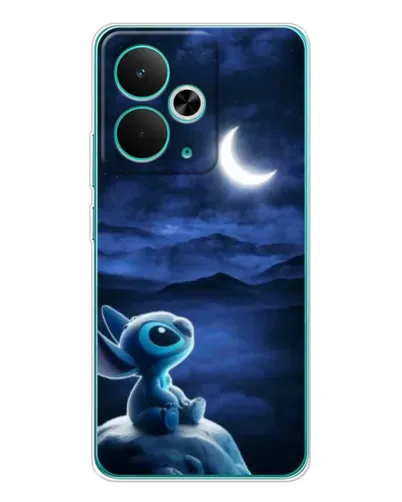 Чехол для Realme 15 с картинкой «Лунная ночь Стича»