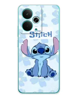 Чехол для Realme 15 с картинкой «Stitch среди цветов»