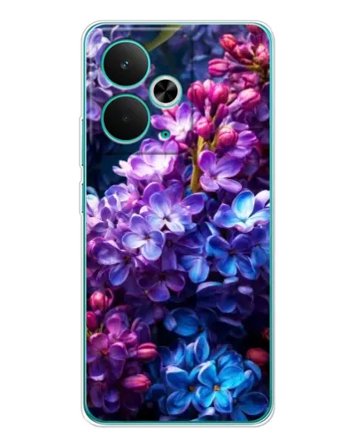 Чехол для Realme 15 с картинкой «Сиреневый цвет»