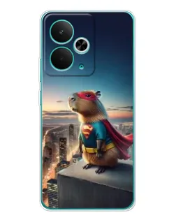 Чохол для Realme 15 з картинкою «Капі-мен супергерой» Чохол для Realme 15 з картинкою «Капі-мен супергерой»
