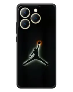 Чехол для Realme 15T с картинкой «Jordan Gradient Logo»