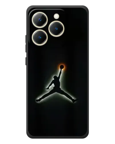 Чехол для Realme 15T с картинкой «Jordan Gradient Logo»
