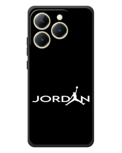 Чехол для Realme 15T с картинкой «Jordan White Logo» Чехол для Realme 15T с картинкой «Jordan White Logo»