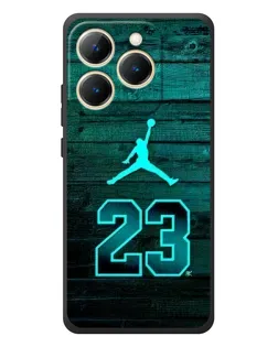Чехол для Realme 15T с картинкой «Jordan Cyan 23» Чехол для Realme 15T с картинкой «Jordan Cyan 23»