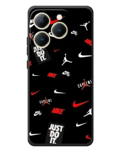 Чехол для Realme 15T с картинкой «Nike Mix Pattern»